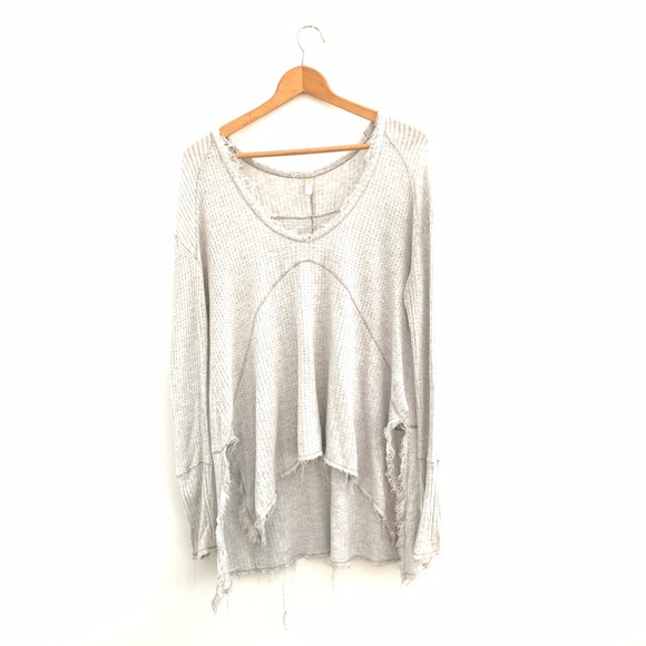 free people v neck thermal